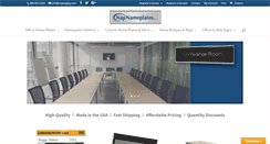 Desktop Screenshot of napnameplates.com